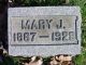 Mary Jane (Thompson) Watts